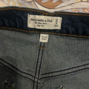 Abercrombie & Fitch Blue Jean Shorts